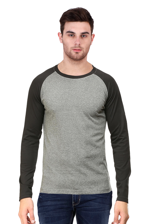 Men's Raglan Full Sleeve T-Shirt