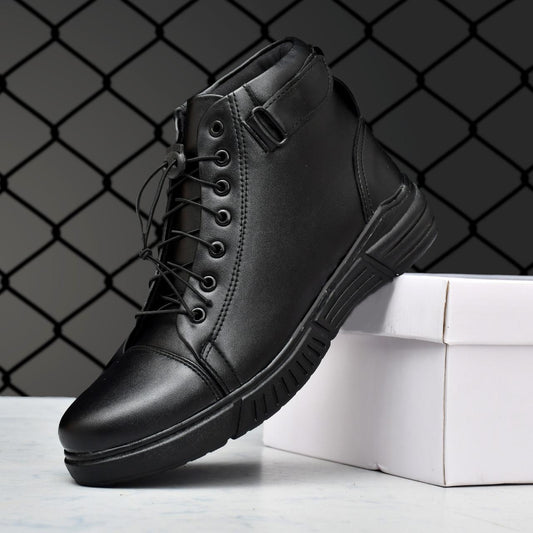 Men's Casual Boots (Low Ankle) - Black